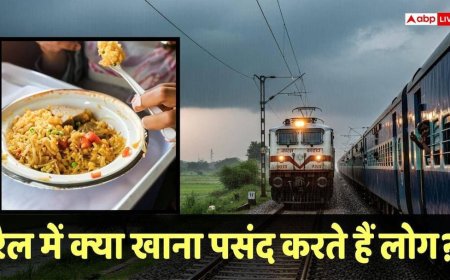 Train Food: ट्रेन में सबसे ज्यादा कौनसा फूड ऑर्डर करते हैं लोग? Swiggy ने बताया, लिस्ट में शामिल हैं ये 5 चीजें