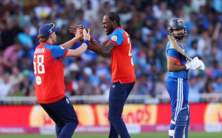 IND vs ENG 5th T20 Highlights: इंग्लैंड ने पांचवें टी20 में भी मारी बाजी, भारत की बादशाहत खत्म; अब इंग्लिश टीम बनी नंबर-1