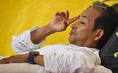 आज कैसी है सोनम वांगचुक की तबीयत? बोले- 'मुझे अनशन तोड़ने को मत कहिए...'