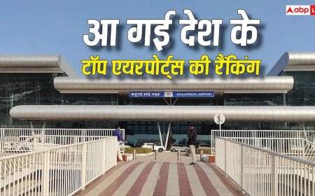 Top Airports in India: खजुराहो और औरंगाबाद एयरपोर्ट बने नंबर 1, टॉप 10 रैकिंग में कौन-कौनसे शहर शामिल?