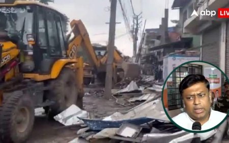 अभिषेक बनर्जी के ऑफिस पर गरजा बुलडोजर तो आई बीजेपी की प्रतिक्रिया, बोले - 'खुद को राजकुमार...'