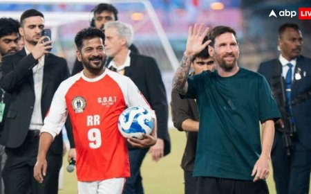 CM रेवंत रेड्डी ने FIFA वर्ल्ड कप फाइनल से पहले फुटबॉलर मेसी को किया याद, वायरल हो रहा पुराना वीडियो