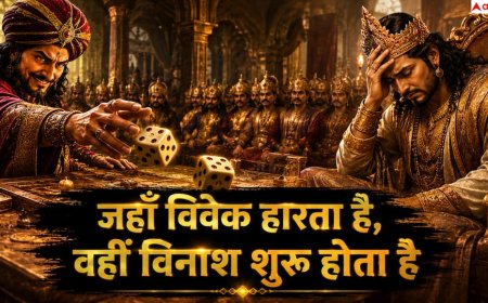 Mahabharat: महाभारत की सबसे बड़ी भूल! कैसे शकुनि ने छल से युधिष्ठिर को हर दांव में हराया?