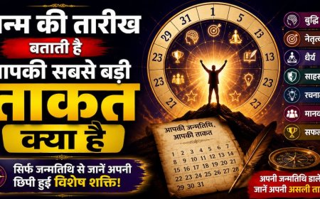 Numerology: जन्म की तारीख बताती है आपकी सबसे बड़ी ताकत! अंक ज्योतिष से जानिए अपना सीक्रेट टैलेंट