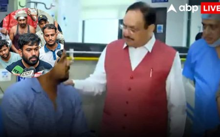 CJP Protest: ‘भेड़िये से भेड़ की मुलाकात’, जेपी नड्डा के हॉस्पिटल पहुंचने पर CJP फाउंडर अभिजीत दीपके का विवादित बयान