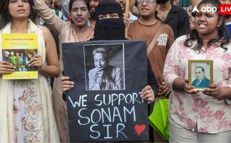 सोनम वांगुचक से देर रात हुई मुलाकात, आज CJP नेताओं संग सरकार की बैठक, क्या बन जाएगी बात?