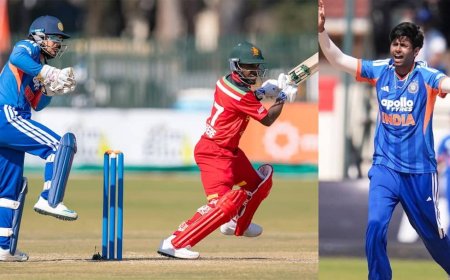 IND vs ZIM: भारतीय बॉलर्स की रफ्तार के आगे जिम्बाब्वे पस्त, मयंक यादव ने बरपाया कहर; भारत को 126 रन का लक्ष्य