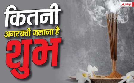 Vastu Tips: घर के मंदिर में कितनी अगरबत्ती जलानी चाहिए? जानें क्या है सही नियम