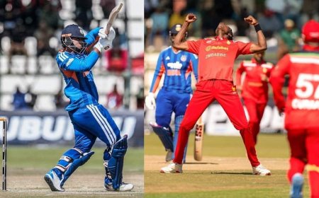 IND vs ZIM 3rd T20: तीसरे टी20 में भारत ने जिम्बाब्वे को दिया 193 रनों का लक्ष्य, शतक से चूके वैभव सूर्यवंशी
