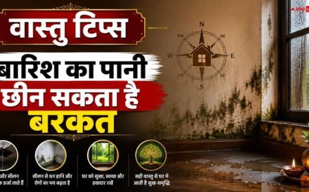 Vastu Tips: बारिश से घर में हो रही सीलन, खतरे की घंटी है 4 अशुभ संकेत, धन पर पड़ता है असर