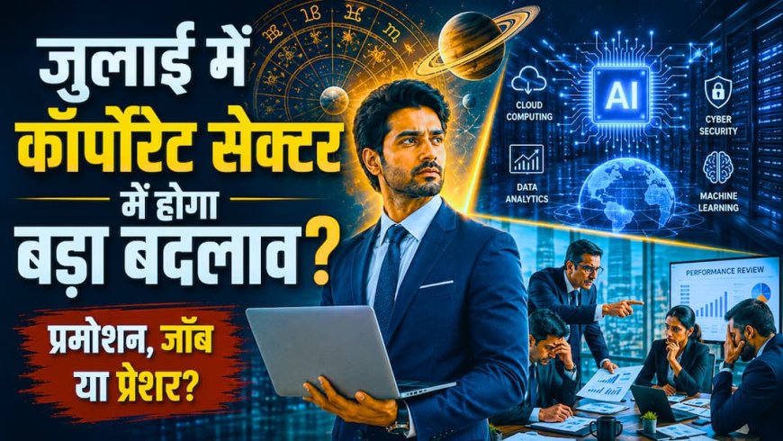 July 2026 Corporate World: छंटनी का खतरा या प्रमोशन की बहार? भारत की कुंडली से जानिए अपनी नौकरी का भविष्य