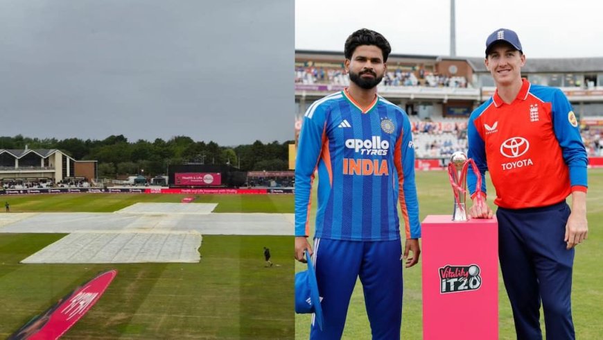 IND vs ENG 2nd T20 Weather: कहीं रद्द न हो जाए भारत बनाम इंग्लैंड दूसरा T20, मेनचेस्टर में आज बारिश की संभावना; पढ़ें वेदर रिपोर्ट