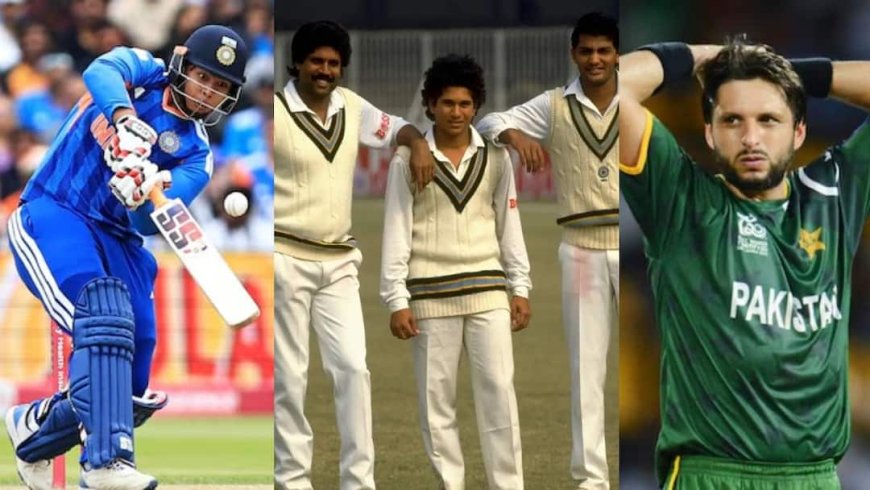 सबसे कम उम्र में इंटरनेशनल क्रिकेट में डेब्यू करने वाले 7 खिलाड़ी, कितने नंबर पर हैं वैभव सूर्यवंशी