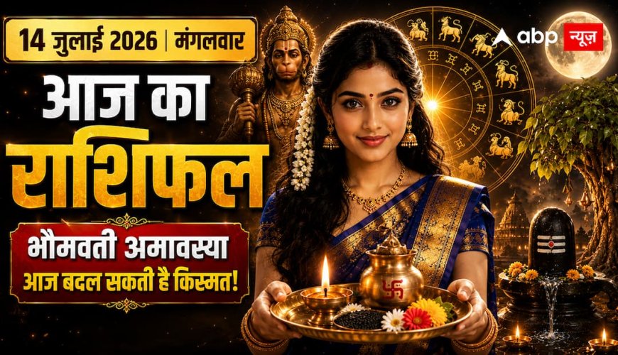 Aaj Ka Rashifal 14 July 2026: आज बन रहा साल का सबसे पुण्यदायी संयोग! इन राशियों की बदल सकती है किस्मत