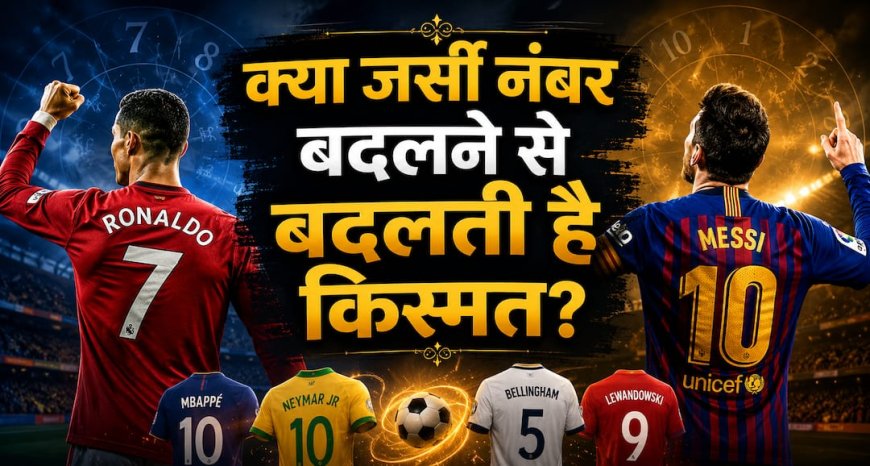 FIFA Numerology: FIFA के 5 खिलाड़ियों का जर्सी नंबर बना उनकी पहचान! क्या लकी नंबर ने बढ़ाया आत्मविश्वास?