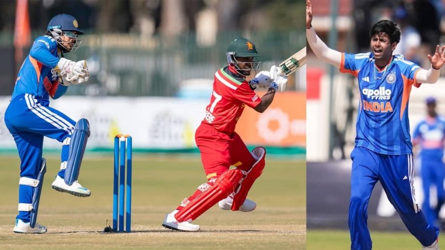 IND vs ZIM: भारतीय बॉलर्स की रफ्तार के आगे जिम्बाब्वे पस्त, मयंक यादव ने बरपाया कहर; भारत को 126 रन का लक्ष्य