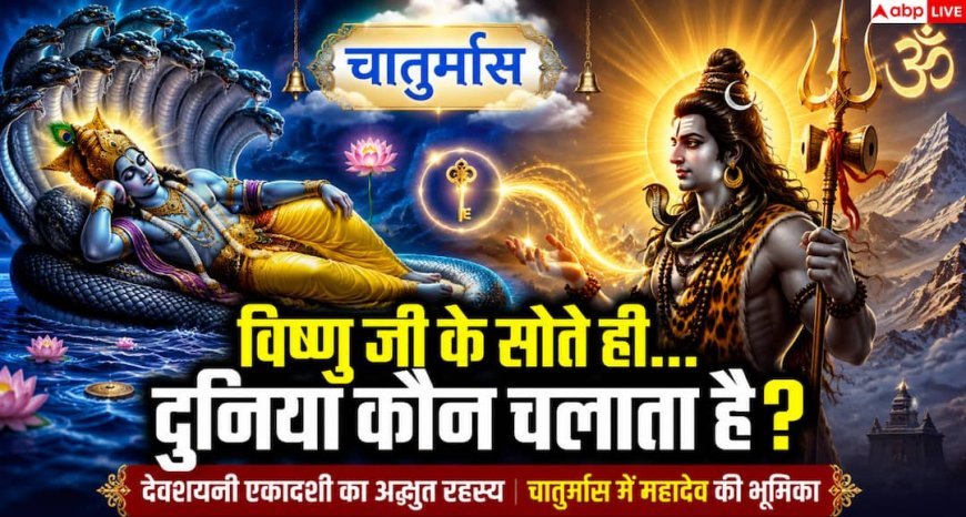 Chaturmas 2026: भगवान विष्णु योगनिद्रा में जाते हैं, तो दुनिया का संचालन कौन करता है?