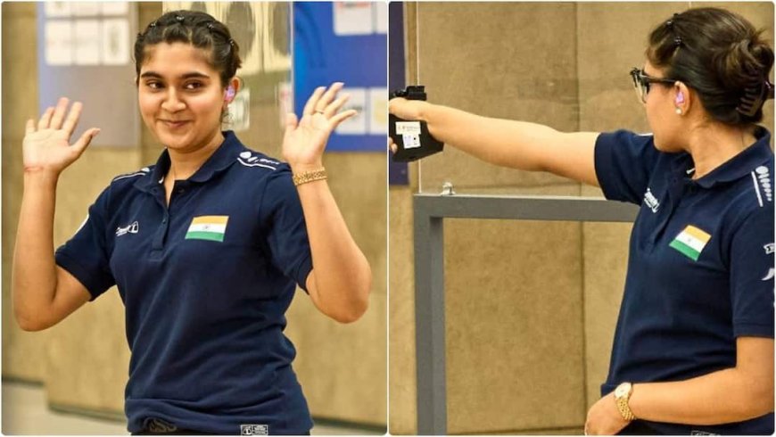 ईशा सिंह ने जीता गोल्ड, शूटिंग क्वीन मनु भाकर ने भी मेडल पर लगाया निशाना
