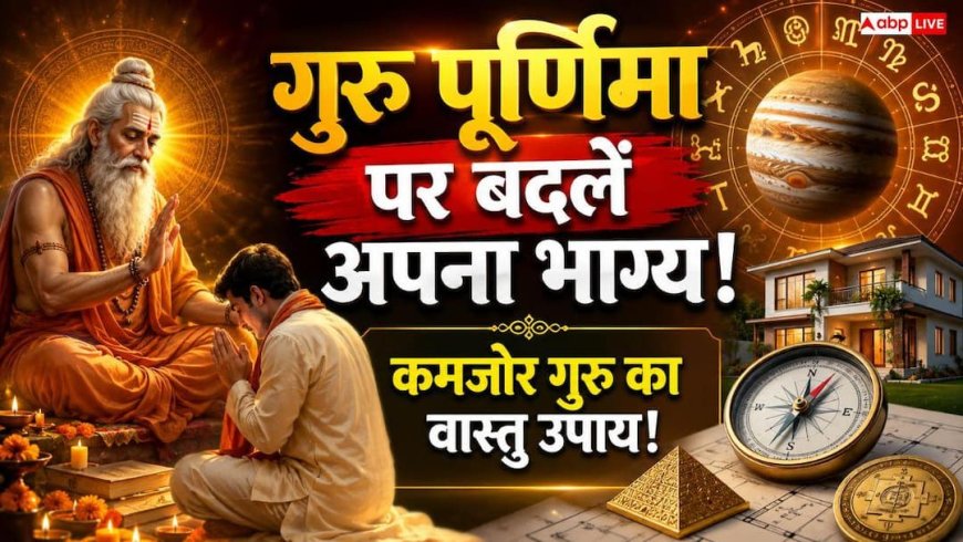 Guru Purnima 2026: बनते-बनते बिगड़ जाते हैं काम? गुरु पूर्णिमा के दिन घर के उत्तर-पूर्व कोने में रख दें यह एक चीज, रातों-रात चमकेगा भाग्य!