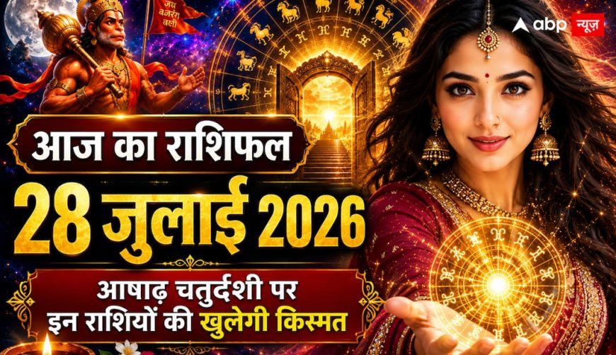 Aaj Ka Rashifal: करियर, धन या प्यार... 28 जुलाई 2026 को किस राशि का दिन रहेगा सबसे शानदार?