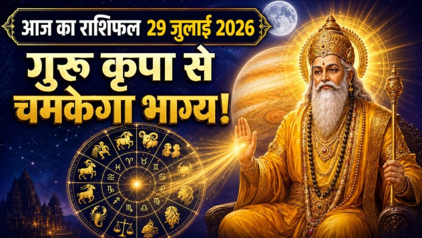 Aaj Ka Rashifal 29 July 2026: गुरु पूर्णिमा पर किसे मिलेगा करियर में लाभ और किसे रहना होगा सावधान