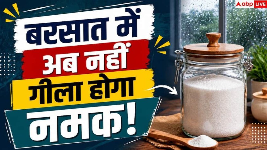 Salt Storage Tips: नमक बरसात में गीला क्यों हो जाता है? बचाने के उपाय