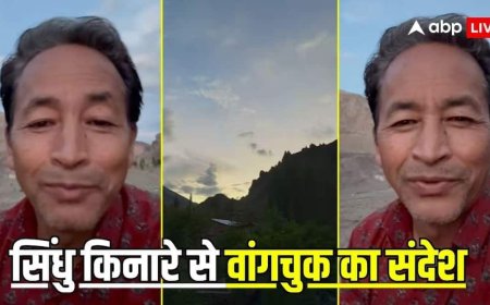 अपने गांव पहुंचकर सोनम वांगुचक ने जारी किया पहला वीडियो, सरकार से की अपील