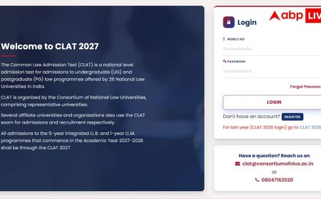 CLAT 2027 के लिए आवेदन शुरू, 31 अक्टूबर तक भर सकते हैं फॉर्म
