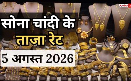 Gold-Silver Price Today: सुबह- सुबह सोने में मामूली गिरावट, जानें अपने शहर में 18K, 22K, 24K सोना और चांदी का भाव