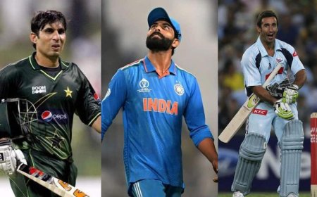 वनडे में बिना शतक के सबसे ज्यादा रन बनाने वाले 7 बल्लेबाज, नंबर-1 मिस्बाह उल हक