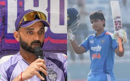 रिटायरमेंट के बाद रहाणे का तीखा बयान, 15 साल के वैभव सूर्यवंशी पर कह गए बड़ी बात