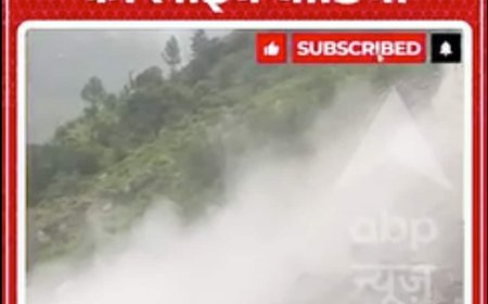 Viral News: देखिए किन्नौर में लैंडस्लाइड का खौफनाक वीडियो वायरल!