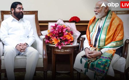 PM मोदी से मिलने पहुंचे डिप्टी सीएम एकनाथ शिंदे, बोले- जब जब संसद सत्र...