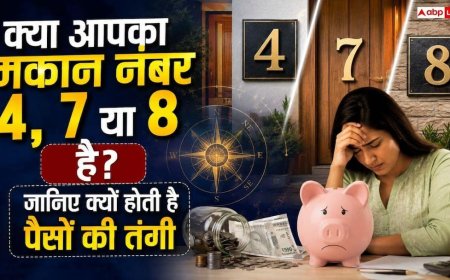 क्या आपके मकान नंबर का जोड़ 4, 7 या 8 आता है? जानिए ज्योतिषाचार्य संजीत कुमार मिश्रा से ऐसे घरों का रहस्य और उपाय