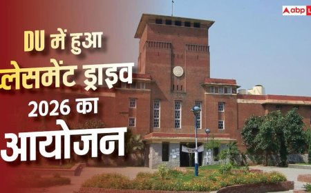 डीयू के प्लेसमेंट ड्राइव में 500+ छात्र शामिल, 75 से ज्यादा कंपनियों ने लिया हिस्सा