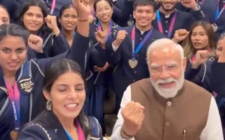 CWG 2026 के पदक विजेताओं से मिले PM मोदी, दिया ये संदेश