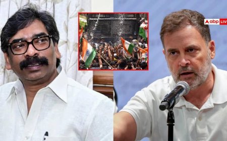 'झारखंड में छात्रों के ख़िलाफ़ बल का इस्तेमाल ग़लत', राहुल गांधी की सोरेन सरकार को दो टूक