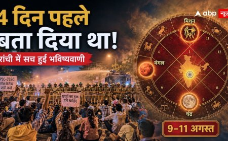 रांची में बवाल, सड़कों पर लाठियां...क्या पहले ही भारत की कुंडली ने लिख दी थी 10 अगस्त की पूरी पटकथा?