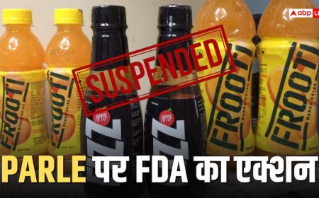 पारले का लाइसेंस सस्पेंड, रेड में मिली एक्सपायर्ड Frooti और Appy
