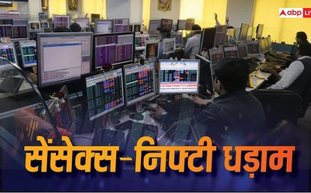 हफ्ते के पहले दिन शेयर बाजार धड़ाम, 116 अंक फिसला सेंसेक्स; निफ्टी भी नीचे