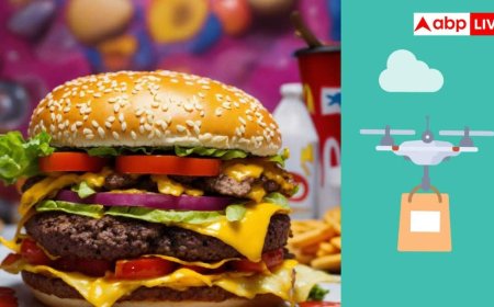 Uber Eats Drone Delivery:पिज्जा हो या बर्गर, अब आसमान से होगी डिलीवरी! Uber Eats का नया प्लान