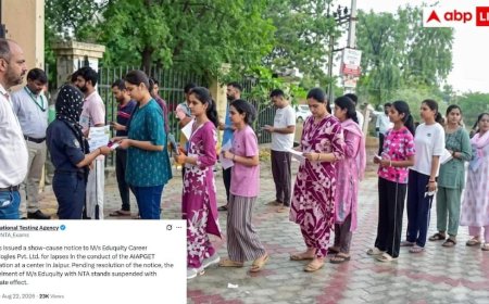 NTA की बड़ी कार्रवाई- जयपुर केंद्र पर अव्यवस्था के बाद एजेंसी Eduquity को किया सस्पेंड