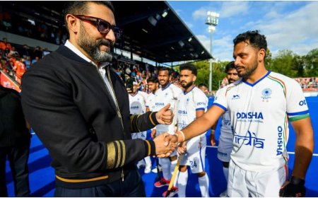 हॉकी के मैदान पर क्यों पहुंचे अभिषेक बच्चन? क्रिकेट से निकला बड़ा कनेक्शन