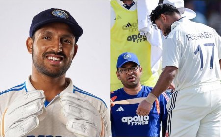 कोलंबो टेस्ट में पंत की इंजरी ने बढ़ाई टेंशन, जुरेल ने संभाली कीपिंग की जिम्मेदारी 