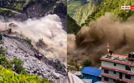 नेपाल बाढ़ में 105 भारतीय लापता, देखें तबाही की तस्वीरें