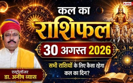 Kal Ka Rashifal 30 August 2026: रविवार को सर्वार्थ सिद्धि योग से इन 4 राशियों की चमकेगी किस्मत, बंपर धन लाभ और प्रमोशन के योग!