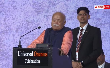 'भारत के DNA में विविधता में एकता', मैडिसन स्क्वायर में बोले मोहन भागवत