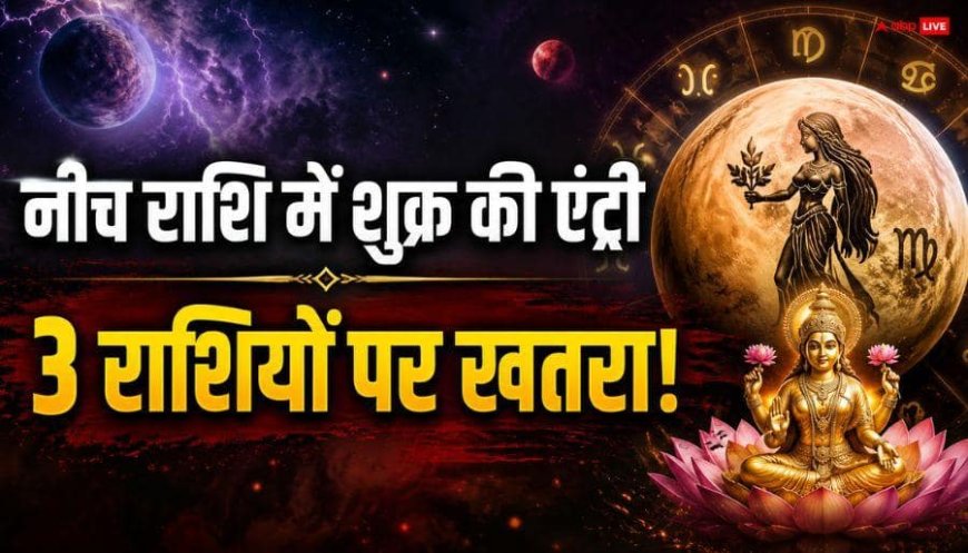 Shukra Gochar 2026: 1 अगस्त से 4 राशियों पर आने वाला है बड़ा संकट, शुक्र का नीच राशि में गोचर नहीं शुभ