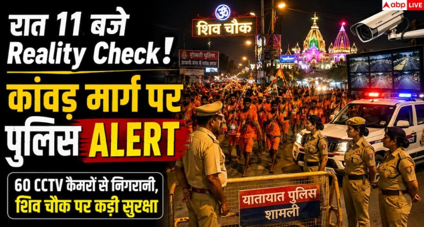 Kanwar Yatra 2026: शामली में सुरक्षा व्यवस्था का रियलिटी चेक