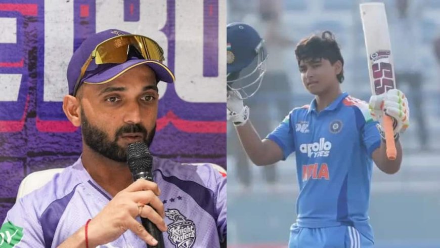 रिटायरमेंट के बाद रहाणे का तीखा बयान, 15 साल के वैभव सूर्यवंशी पर कह गए बड़ी बात